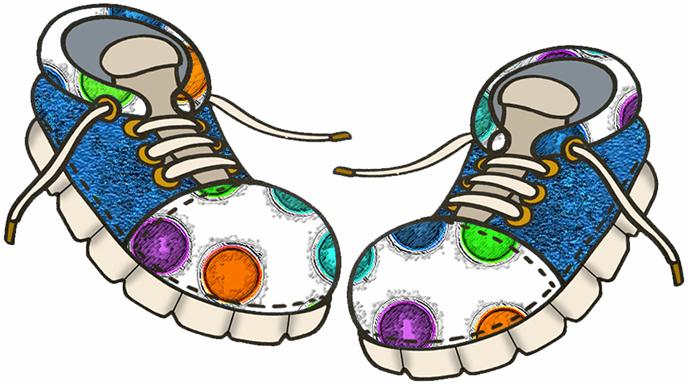 Detail Free Clipart Shoes Nomer 10