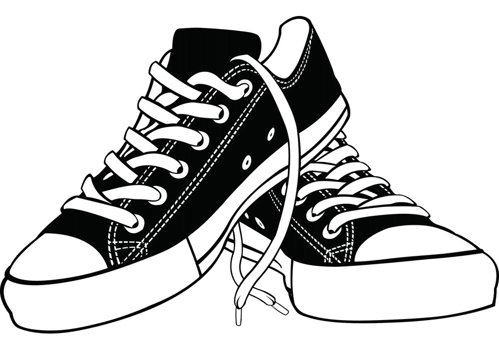 Detail Free Clipart Shoes Nomer 11