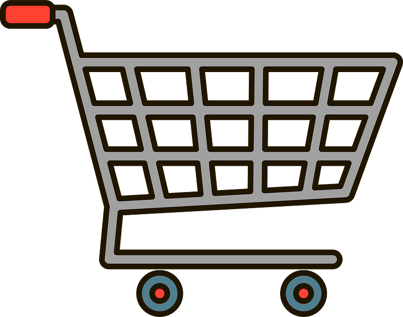 Detail Free Clipart Shopping Cart Nomer 13