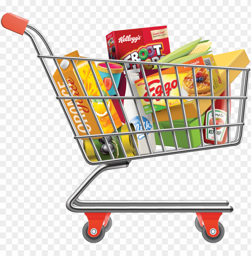 Detail Free Clipart Shopping Cart Nomer 16