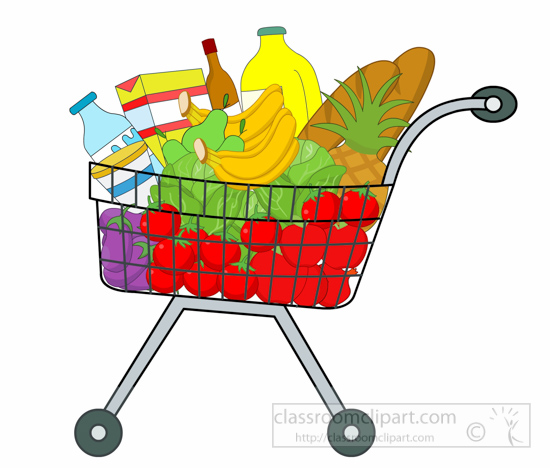 Detail Free Clipart Shopping Cart Nomer 30