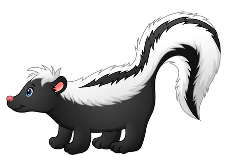 Detail Free Clipart Skunk Nomer 2