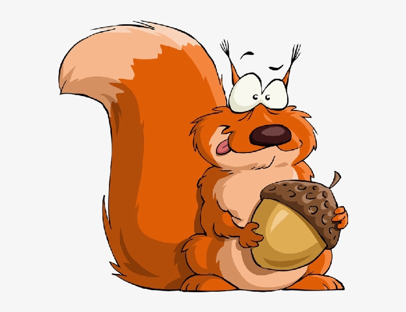 Detail Free Clipart Squirrel Nomer 31