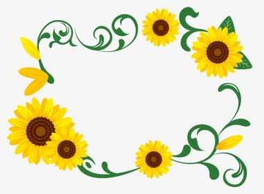 Detail Free Clipart Sunflower Nomer 29