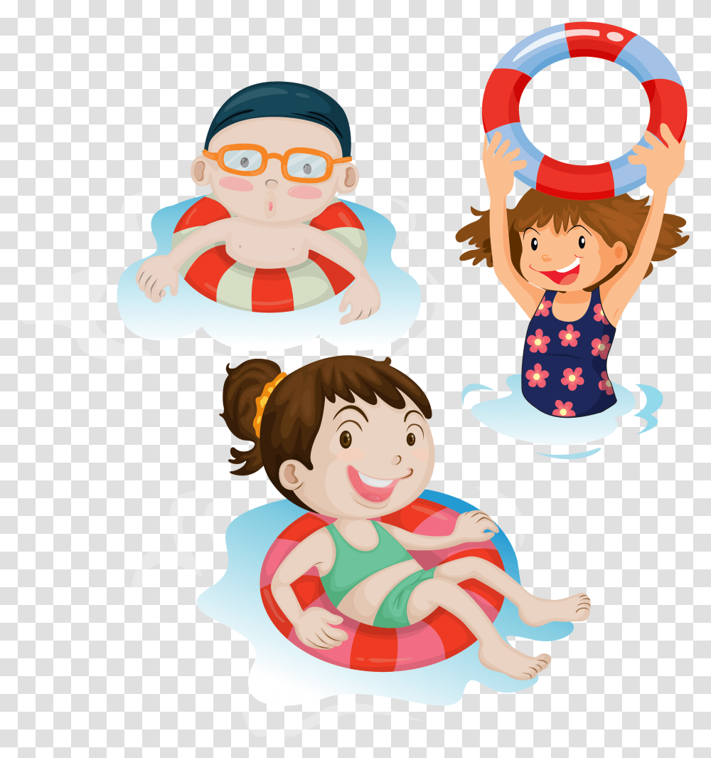 Detail Free Clipart Swimming Nomer 18