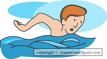 Detail Free Clipart Swimming Nomer 4