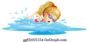 Detail Free Clipart Swimming Nomer 6