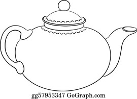 Detail Free Clipart Tea Pot Nomer 8