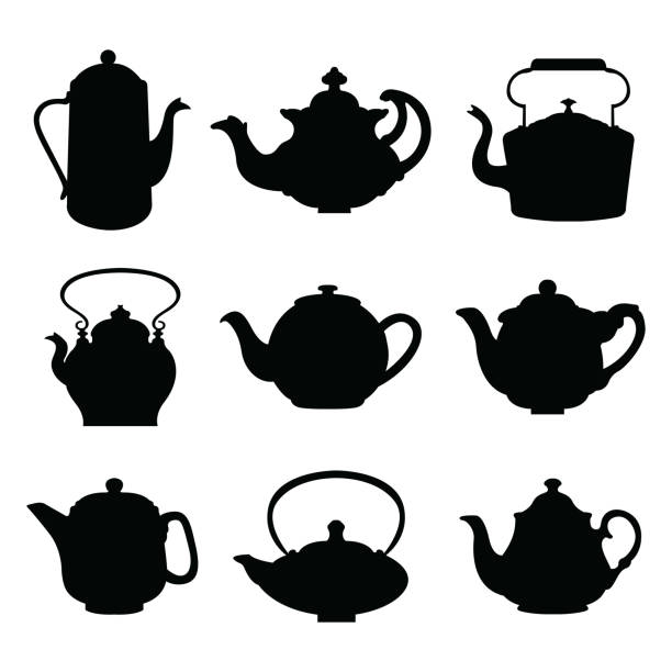 Detail Free Clipart Tea Pot Nomer 17