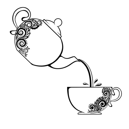 Detail Free Clipart Tea Pot Nomer 25