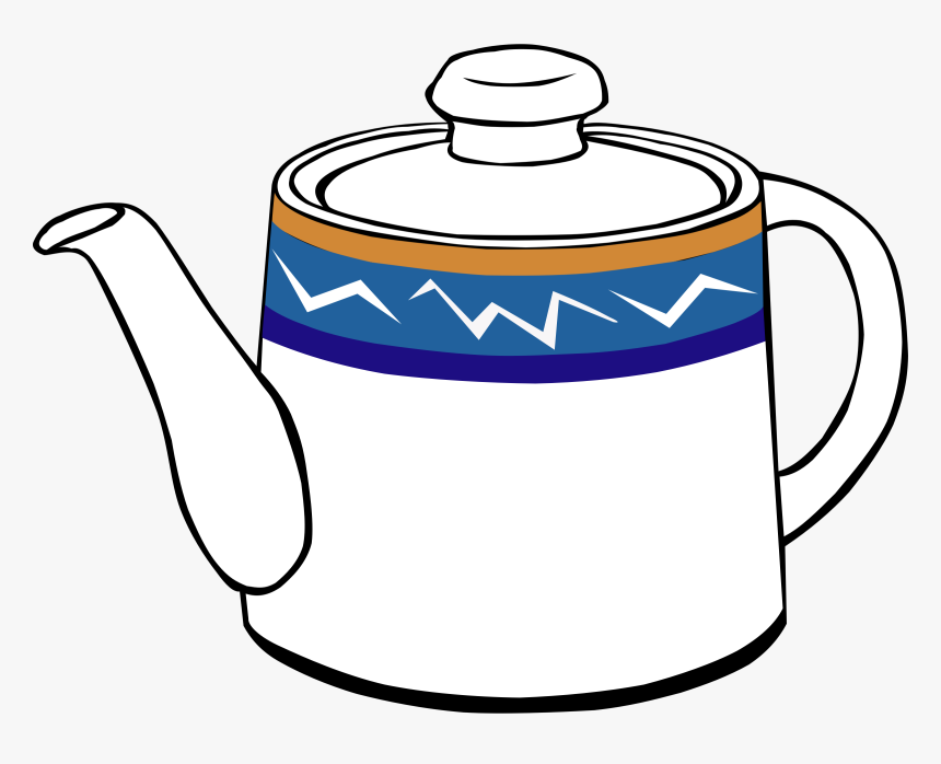 Detail Free Clipart Tea Pot Nomer 34