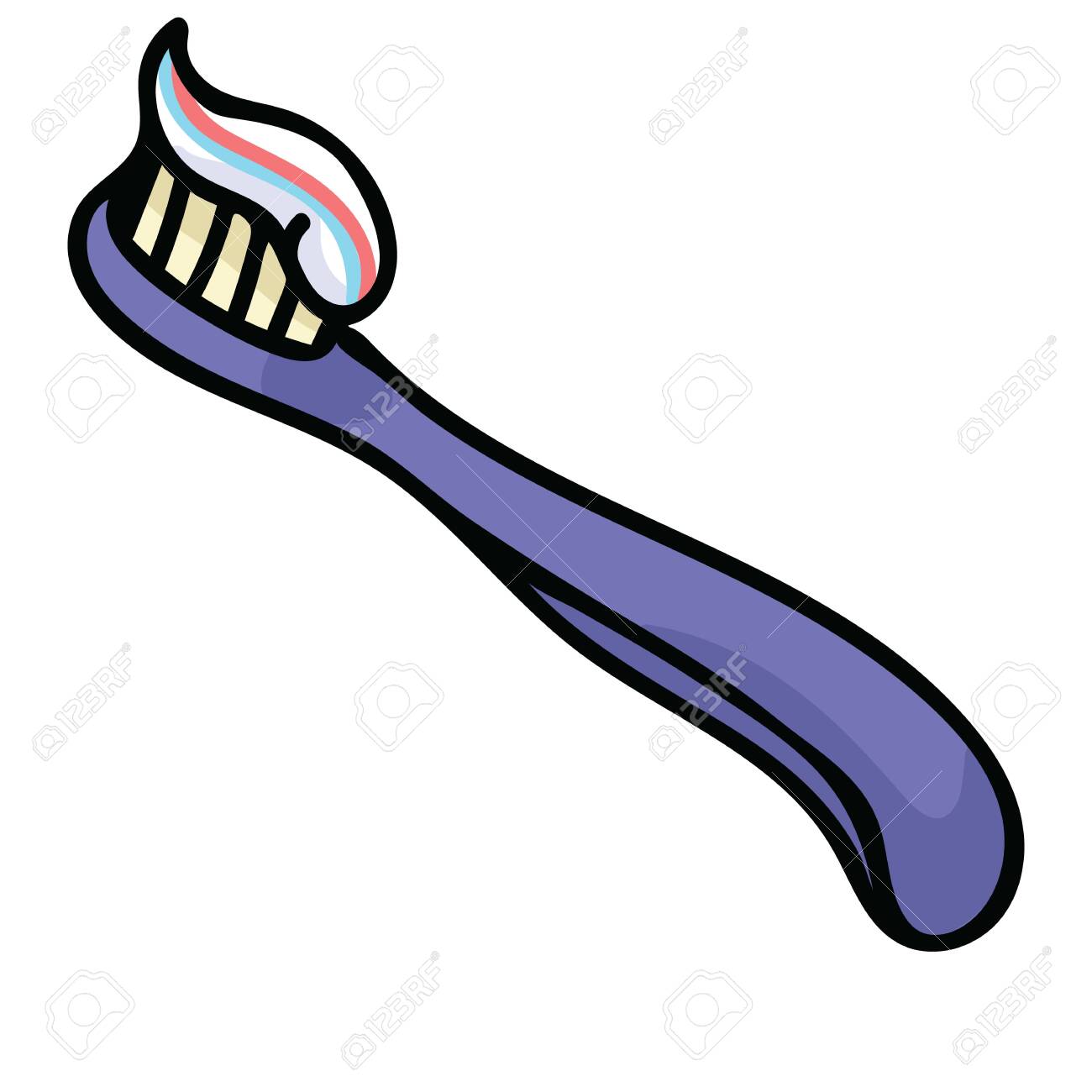 Detail Free Clipart Toothbrush Nomer 20