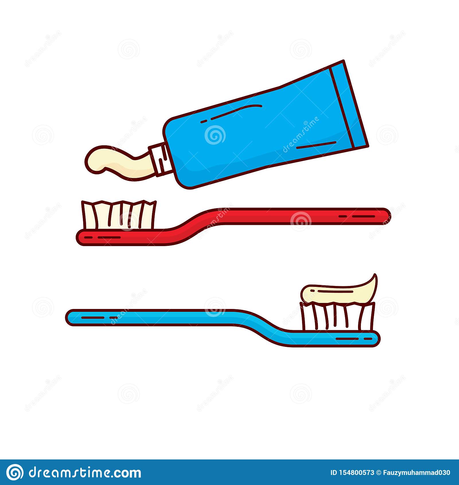 Detail Free Clipart Toothbrush Nomer 32