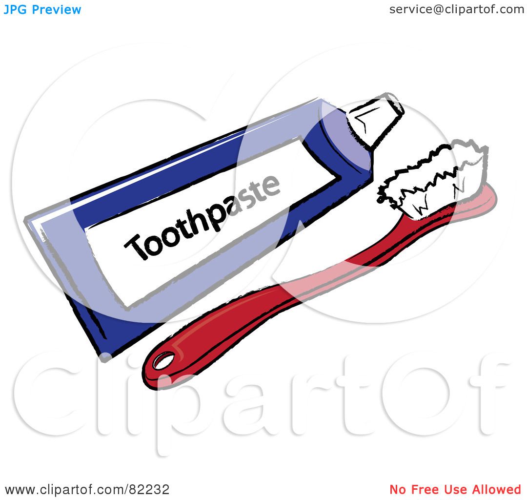 Detail Free Clipart Toothbrush Nomer 42