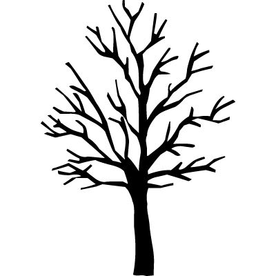 Detail Free Clipart Tree Silhouette Nomer 3