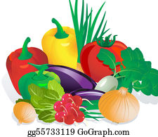 Detail Free Clipart Vegetables Nomer 14