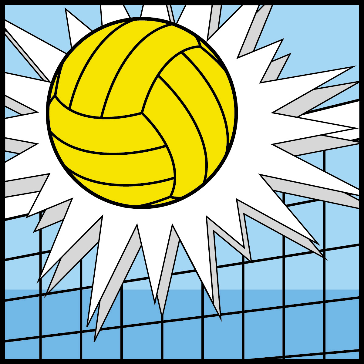 Detail Free Clipart Volleyball Nomer 48