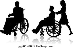 Detail Free Clipart Wheelchair Nomer 24