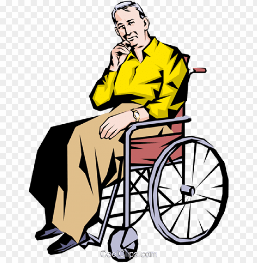 Detail Free Clipart Wheelchair Nomer 36