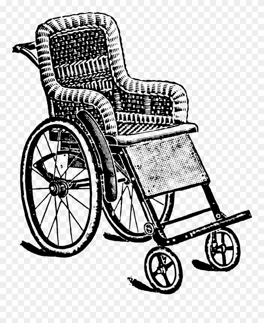 Detail Free Clipart Wheelchair Nomer 46