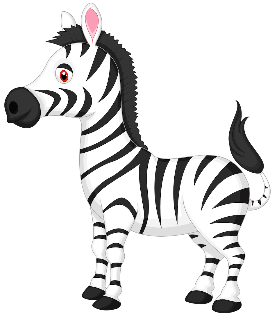 Detail Free Clipart Zebra Nomer 21