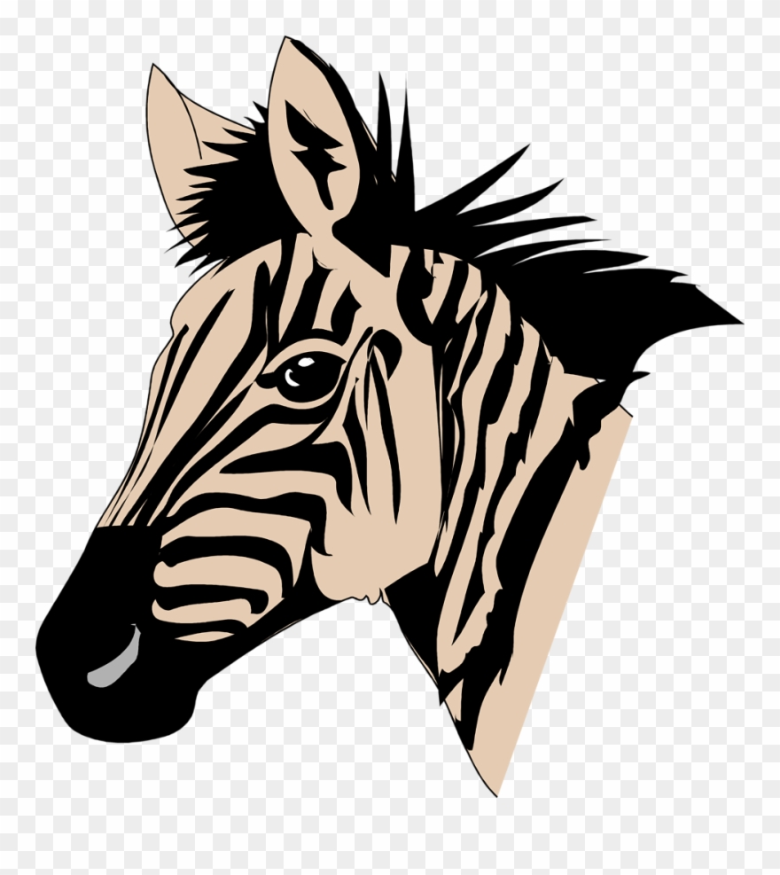 Detail Free Clipart Zebra Nomer 49