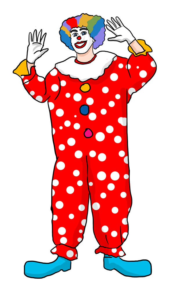 Detail Free Clown Clipart Nomer 27