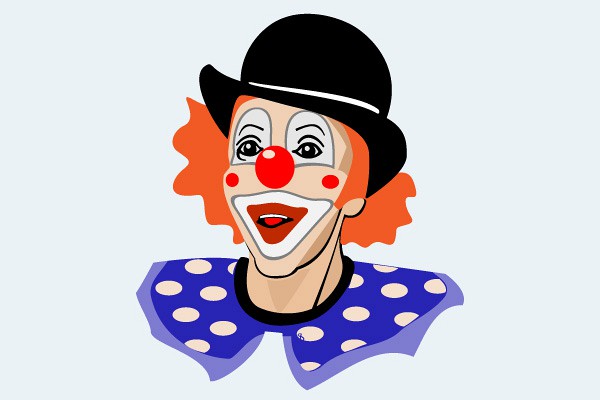 Detail Free Clown Clipart Nomer 47