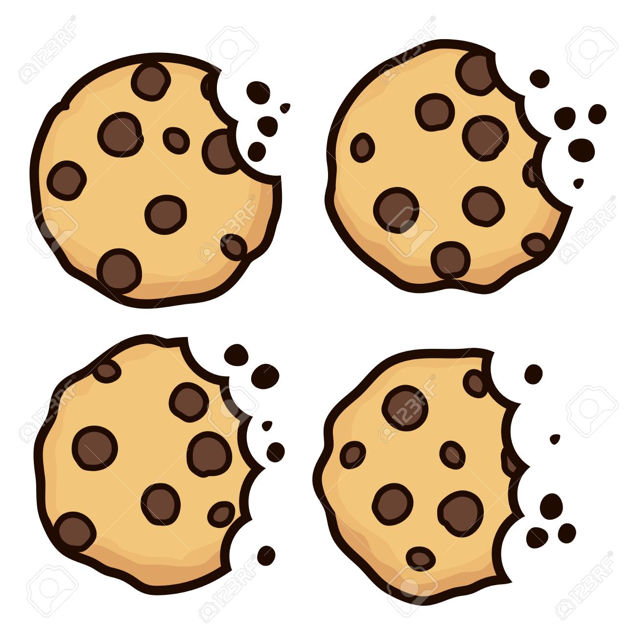 Detail Free Cookie Clipart Nomer 41