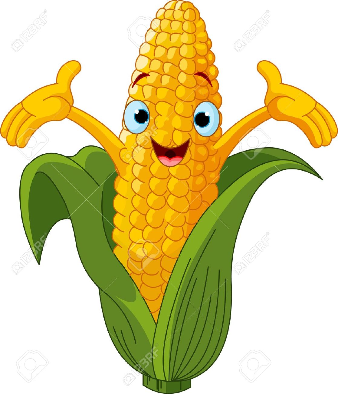 Detail Free Corn Clipart Nomer 23