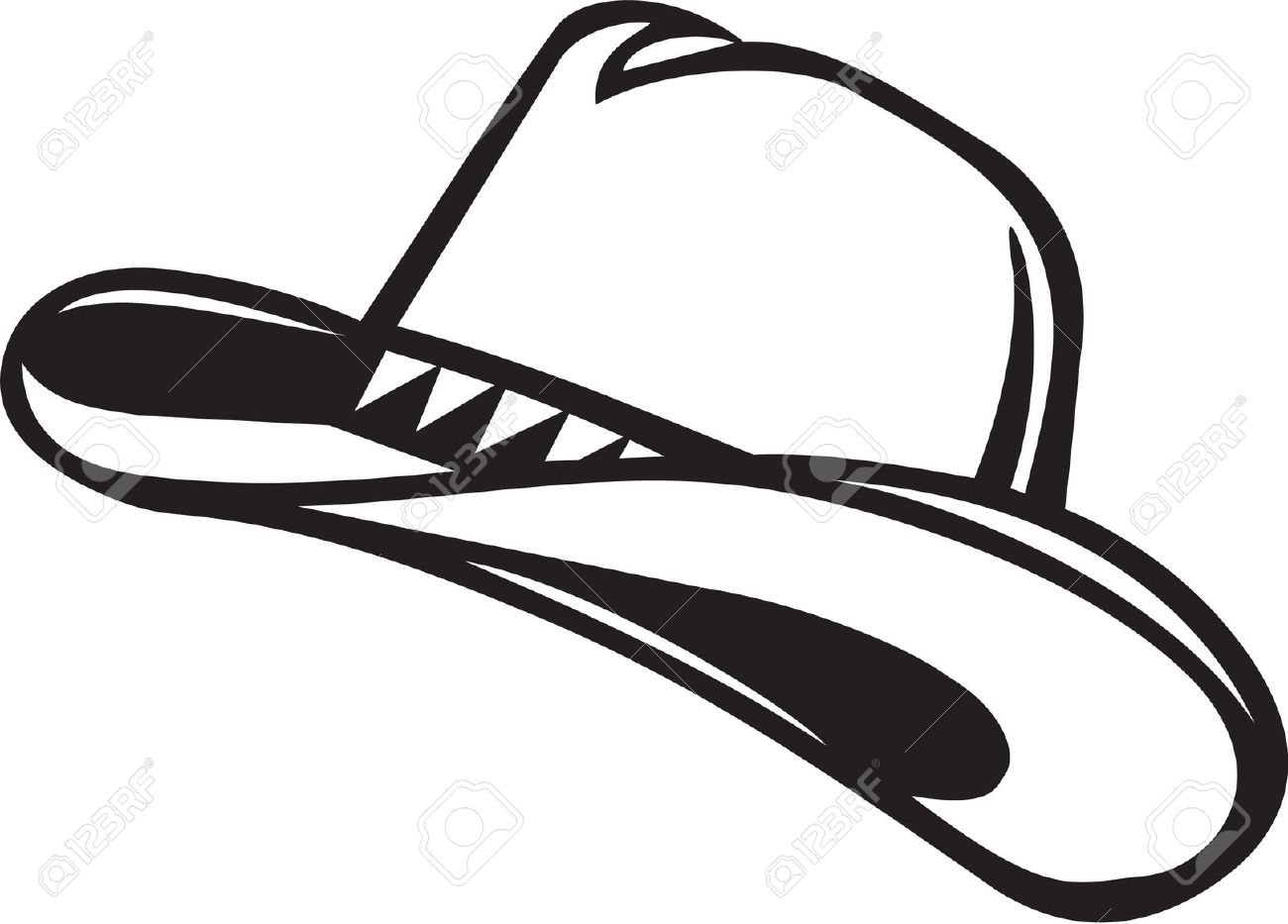 Detail Free Cowboy Hat Clipart Nomer 25