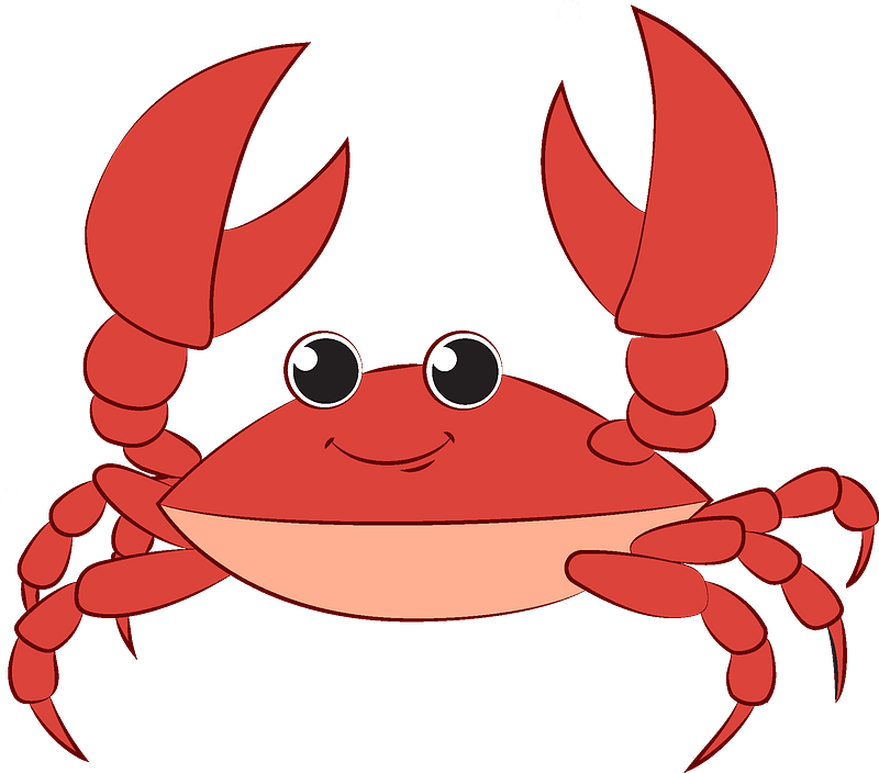 Detail Free Crab Clipart Nomer 16