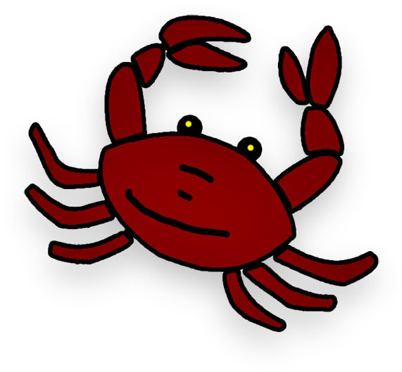 Detail Free Crab Clipart Nomer 25