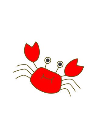 Detail Free Crab Clipart Nomer 48