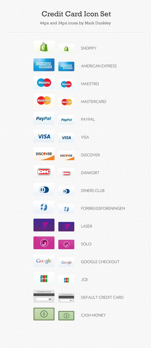Detail Free Credit Card Logos Nomer 26