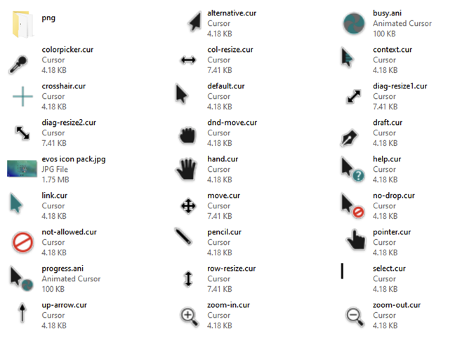 Detail Free Cursors For Computer Nomer 8