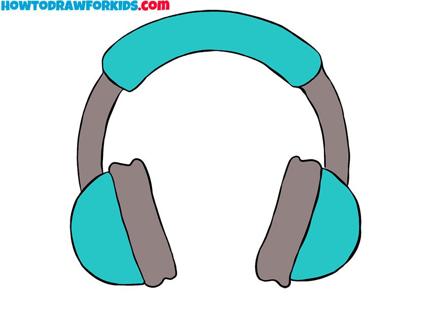 Detail How To Draw A Headset Nomer 10