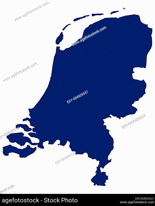 Detail Landkarte Holland Deutschland Nomer 20