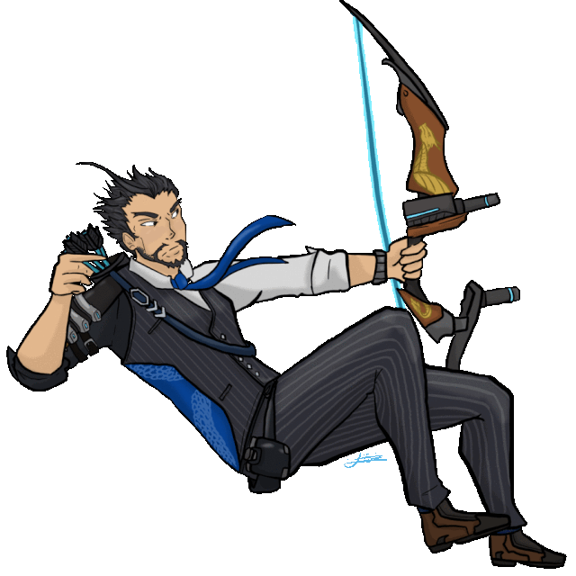 Detail Overwatch Hanzo Arrow Nomer 19