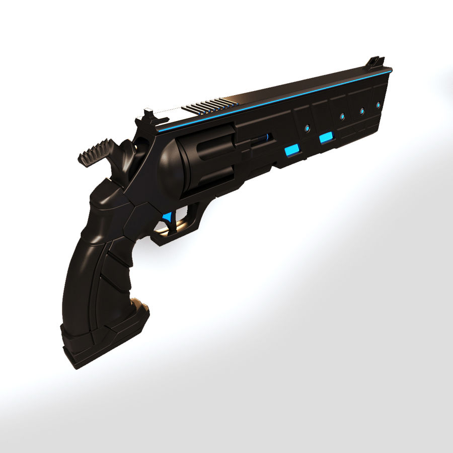 Detail Revolver Sci Fi Nomer 11