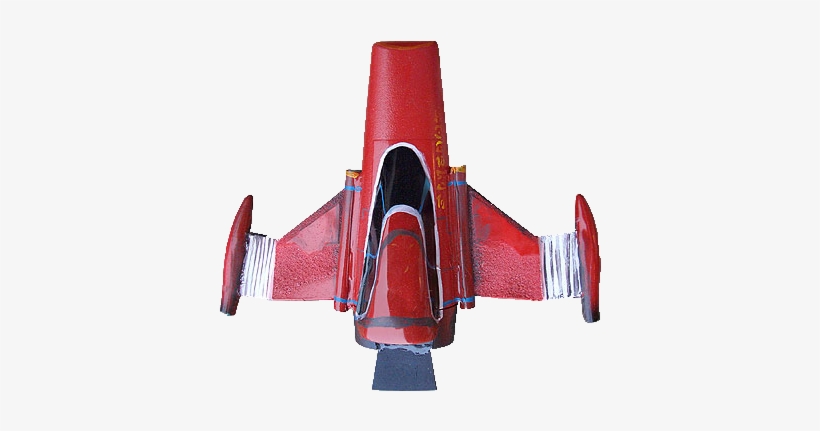 Detail Spaceship Low Poly Nomer 12
