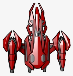 Detail Spaceship Low Poly Nomer 26