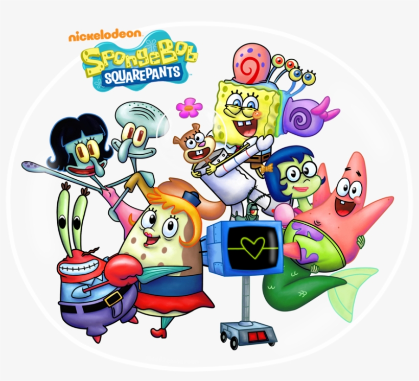 Detail Spongebob Sandy Patrick Nomer 15