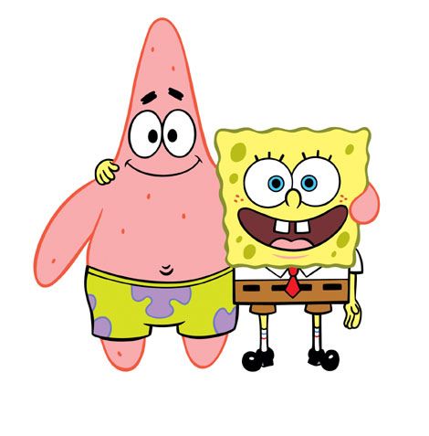 Detail Spongebob Sandy Patrick Nomer 5