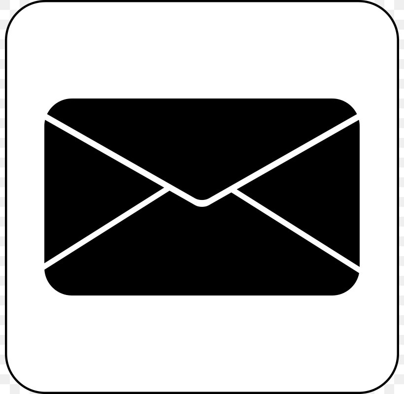 Detail Email Symbol Black Nomer 11