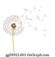 Detail Free Dandelion Clip Art Nomer 16