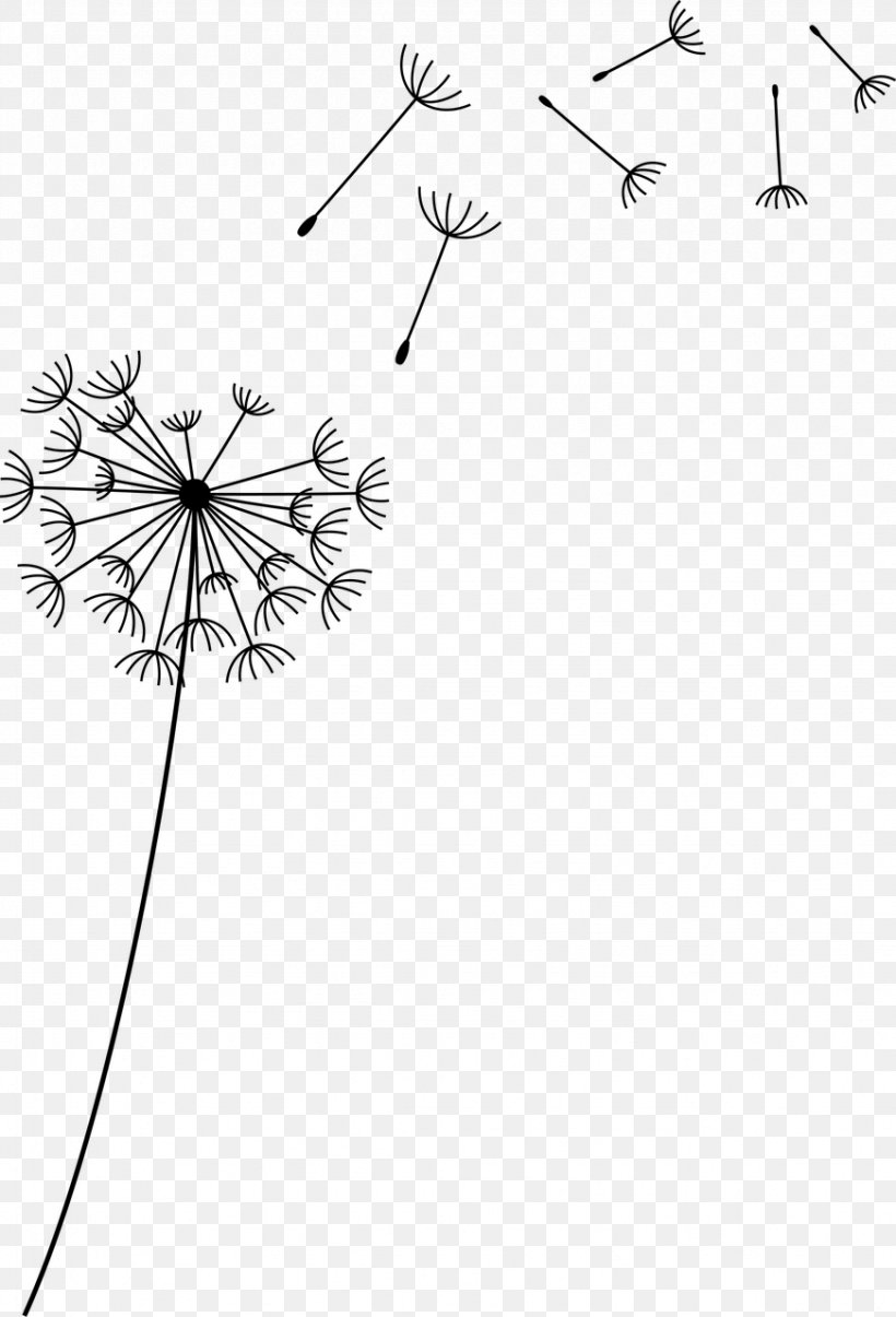 Detail Free Dandelion Clip Art Nomer 3