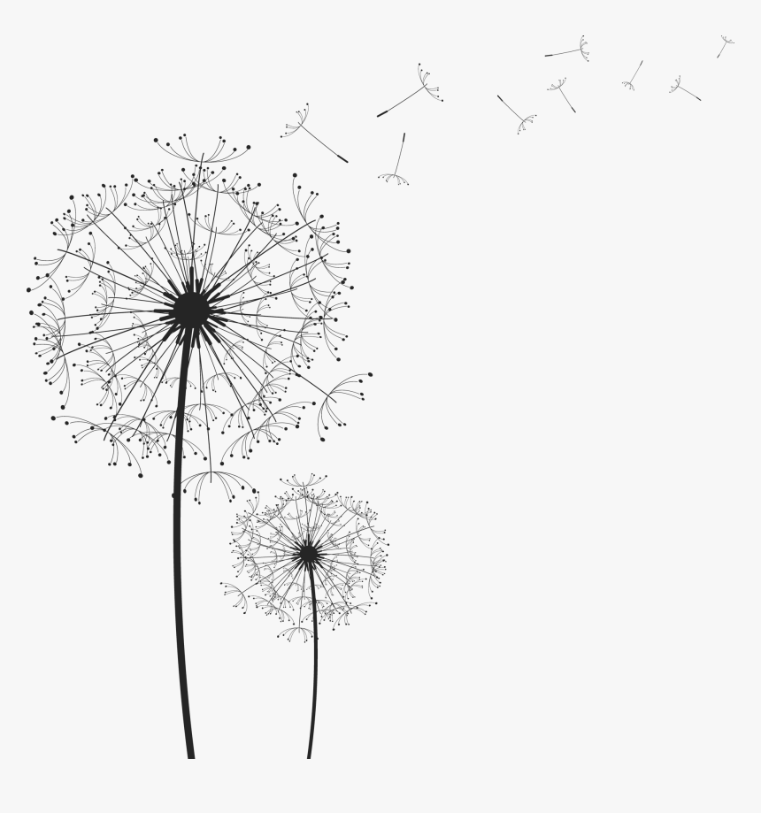Detail Free Dandelion Clip Art Nomer 6