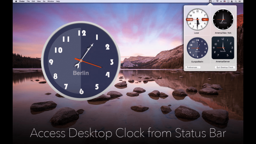 Detail Free Desktop Clock Nomer 11