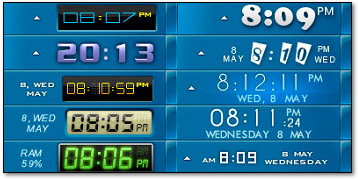 Detail Free Desktop Clock Nomer 18